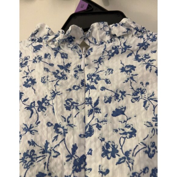 Urban Outfitters x Laura Ashley Maisy Mock Neck Mini Floral Dress Womens Size XS - Picture 7 of 14